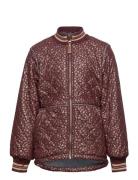 Duvet Jacket Glitter W Fleece Outerwear Jackets & Coats Quilted Jacket...