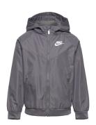 Nkn Windrunner Skaljakke Outdoorjakke Grey Nike