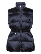 Two T Statement Puffer Vest Vests Padded Vests Navy Tommy Hilfiger