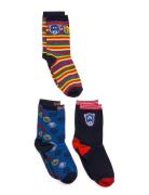3 Pack Socks Sokker Strømper Multi/patterned Marvel