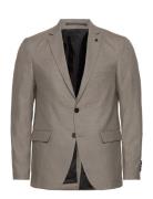 Tyler Xo Blazer Suits & Blazers Blazers Single Breasted Blazers Beige ...