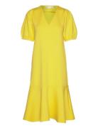 Varenaiw Dress Knælang Kjole Yellow InWear