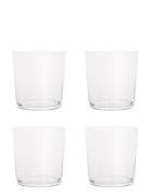 Raw Glass Clear - Tumbler 37 Cl 4 Pcs Home Tableware Glass Drinking Gl...