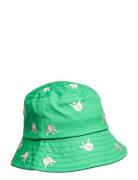 Batty Bucket Hat Accessories Headwear Bucket Hats Green Becksöndergaar...