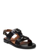 Sandals Flade Sandaler Black Billi Bi