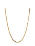 The Classique Herringb Chain-Gold Accessories Jewellery Necklaces Chai...