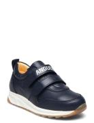 Shoes - Flat - With Velcro Low-top Sneakers Navy ANGULUS