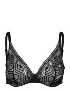 Co Bra Underw. Covering Lingerie Bras & Tops Wired Bras Black Passiona...