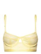 Fire Ud Ll Lingerie Bras & Tops Wired Bras Yellow Hunkemöller