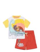 Set 2P Bermuda + Ts Sets Sets With Short-sleeved T-shirt Multi/pattern...