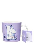 Moomin Mug 04L Abc L Home Tableware Cups & Mugs Coffee Cups Purple Ara...