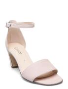 Ankle-Strap Sandal Sandal Med Hæl Pink Gabor