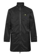 Funnel Neck Mac Tynd Frakke Black Lyle & Scott