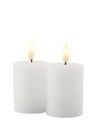 Sille Outdoor Mini Home Decoration Candles Pillar Candles White Sirius...