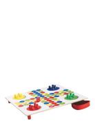 Ludo Toys Puzzles And Games Games Board Games Multi/patterned Alga
