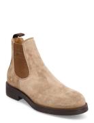 Prepdale Chelsea Boot Støvlet Chelsea Boot Beige GANT