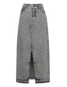 Cmcharlee-Long-Skirt Lang Nederdel Grey Copenhagen Muse