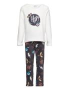 Pyjalong  Pyjamassæt Multi/patterned Harry Potter