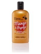 I Love Bath Shower Mango Papaya 500Ml Shower Gel Badesæbe Nude I LOVE
