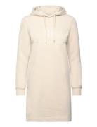 Reg Tonal Shield Dress Kort Kjole Cream GANT