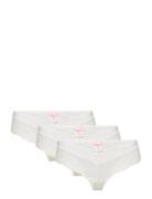 3- Packvalencia Brasilian Lingerie Panties Brazilian Panties White Hun...