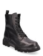 Ankle Boot Shoes Boots Ankle Boots Laced Boots Black Gabor