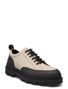 Tanner Suede Sneaker Low-top Sneakers Beige Les Deux