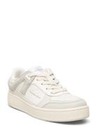 Basket Cupsole Low Mix Ml Fad Low-top Sneakers White Calvin Klein
