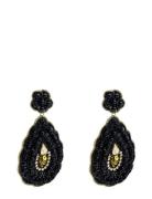 Yara Pendular Earring Black Ørestickere Smykker Black Pipol's Bazaar