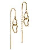 Organic Double Circle Earring Ørestickere Smykker Gold Enamel Copenhag...