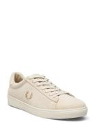 Spencer Perf Suede Low-top Sneakers Beige Fred Perry