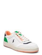 Court Sport Leather-Suede Sneaker Low-top Sneakers White Polo Ralph La...