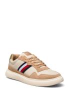 Lightweight Cup Lth Mix Low-top Sneakers Beige Tommy Hilfiger