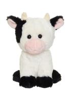 Teddy Farm, Sitting Cow Toys Soft Toys Stuffed Animals Multi/patterned...