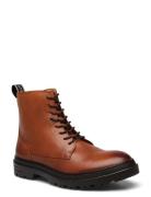 Exome W Shoes Boots Ankle Boots Laced Boots Brown Sneaky Steve