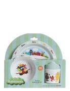 Babblarna, 3-Set Plate,Bowl,Mug Home Meal Time Dinner Sets Multi/patte...