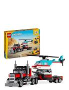 Blokvogn Med Helikopter Toys Lego Toys Lego creator Multi/patterned LE...