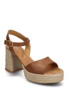 Odellmar Sandal Med Hæl Brown UNISA