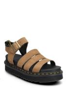 Blaire Savannah Tan Tumbled Nubuck Shoes Summer Shoes Platform Sandals...