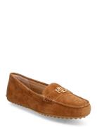 Barnsbury Suede Loafer Loafers Flade Sko Lauren Ralph Lauren