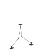 Arigato Ceiling Double Long Home Lighting Lamps Ceiling Lamps Black Gr...