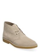 Desert Bt Evo G Desert Boots Snøresko Beige Clarks