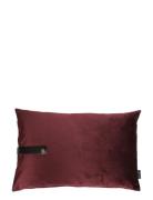 Velour Pudebetræk Home Textiles Cushions & Blankets Cushion Covers Red...