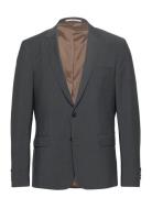 Ludvigsen Suits & Blazers Blazers Single Breasted Blazers Grey Bertoni