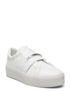 Flatform Cupsole Slip On W/Hw Low-top Sneakers White Calvin Klein