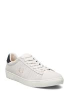 Spencer Perf Suede Low-top Sneakers White Fred Perry