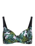 Full Cup Bikini Top Swimwear Bikinis Bikini Tops Wired Bikinitops Gree...