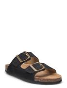 Slipper Flade Sandaler Black Sofie Schnoor