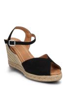 Espadrilles Espadrillos Med Hæl Sandal Black Billi Bi