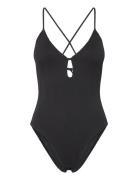 Pulp Swim Bikini Wirefree Plunge T-Shirt Swimsuit Badedragt Badetøj Bl...